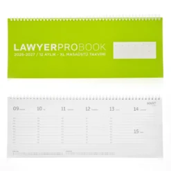 LAWYERPROBOOK XL Masa Takvimi